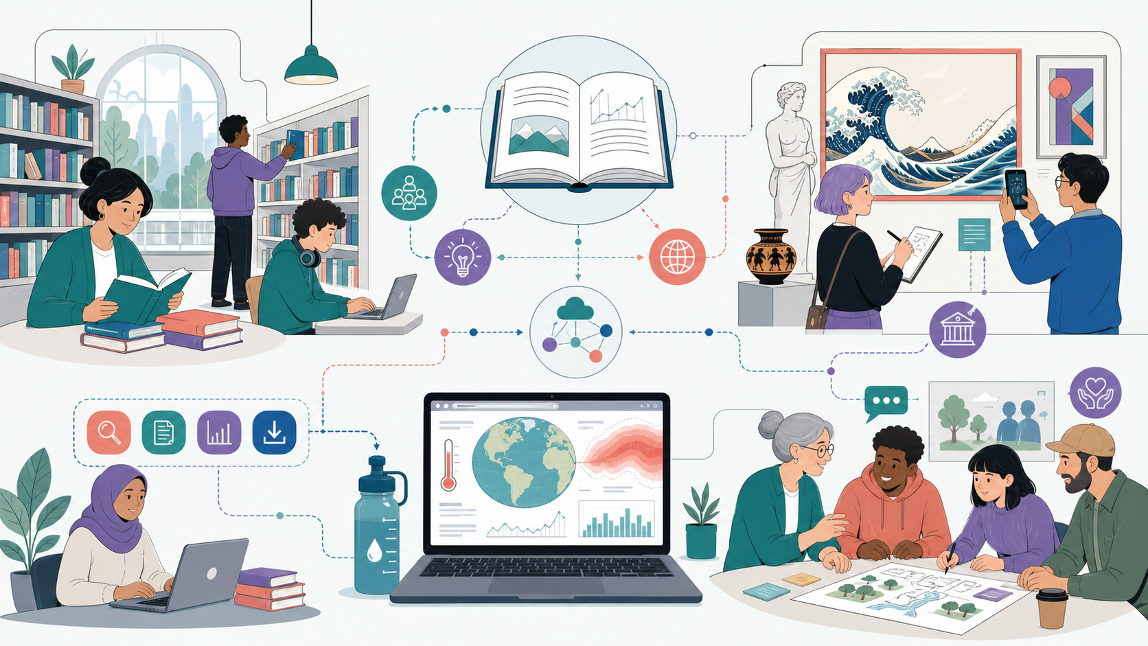 Educação, cultura e tecnologias conectadas ao conhecimento climático